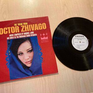 The Theme From Doctor Zhivago Lara’s Theme And Others Crown Vinyl Record